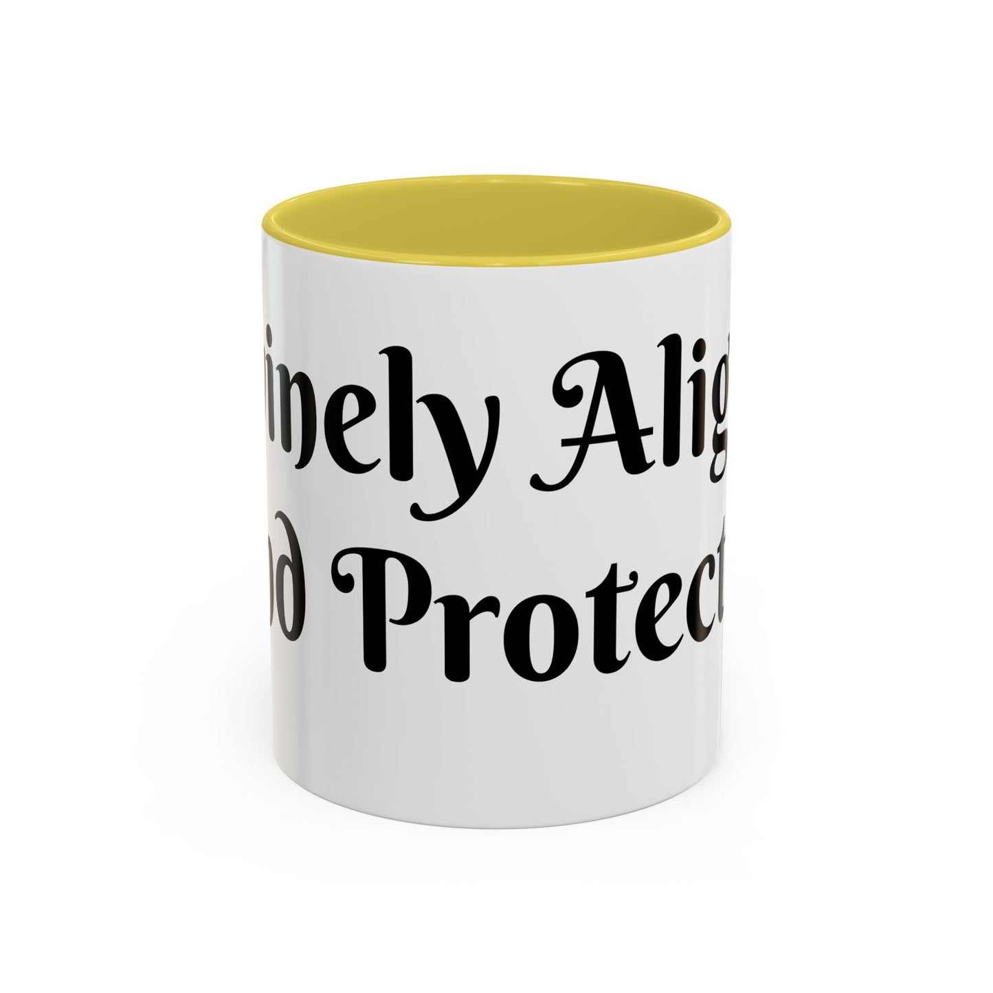 Divinely Aligned and Protected Mug Perfect for Coffee Lovers