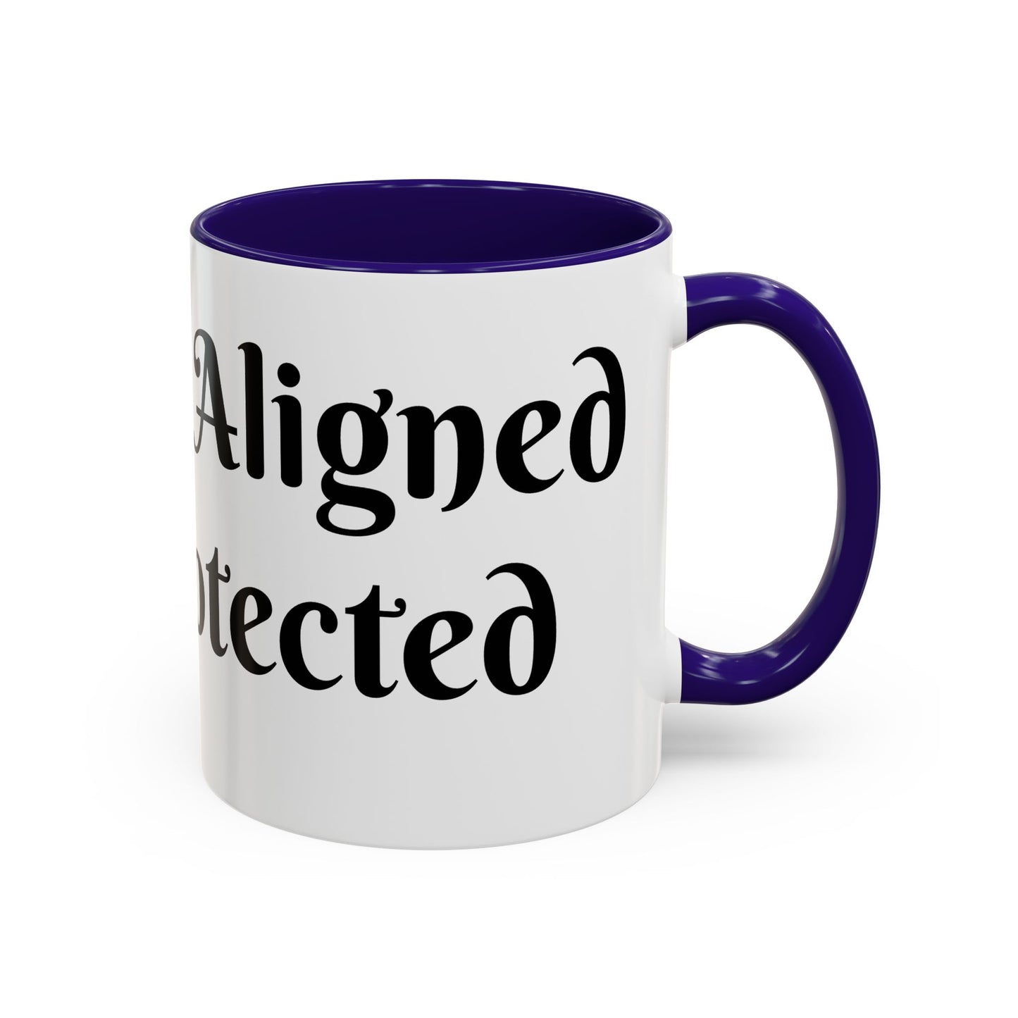 Divinely Aligned and Protected Mug Perfect for Coffee Lovers