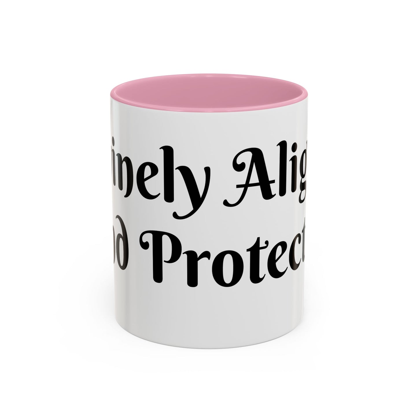 Divinely Aligned and Protected Mug Perfect for Coffee Lovers