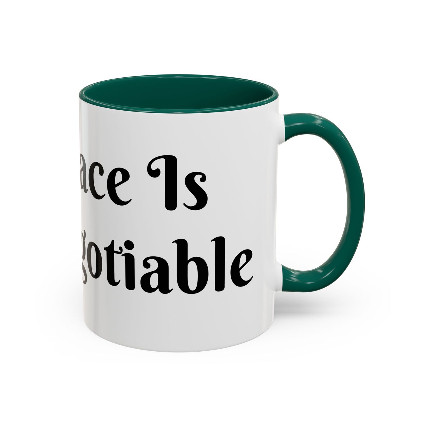 My Peace is Non-Negotiable Mug Perfect for Coffee Lovers