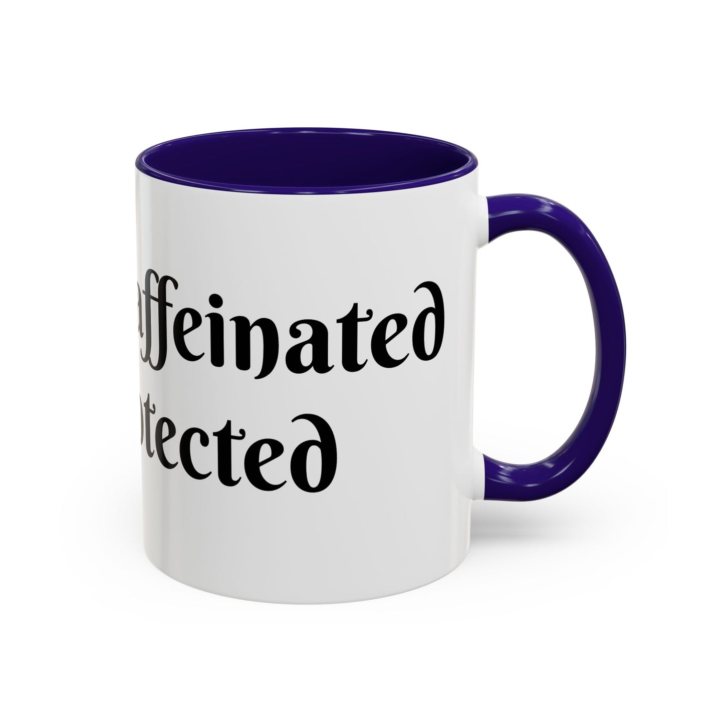 Divinely Caffeinated and Protected Mug Perfect for Coffee Lovers