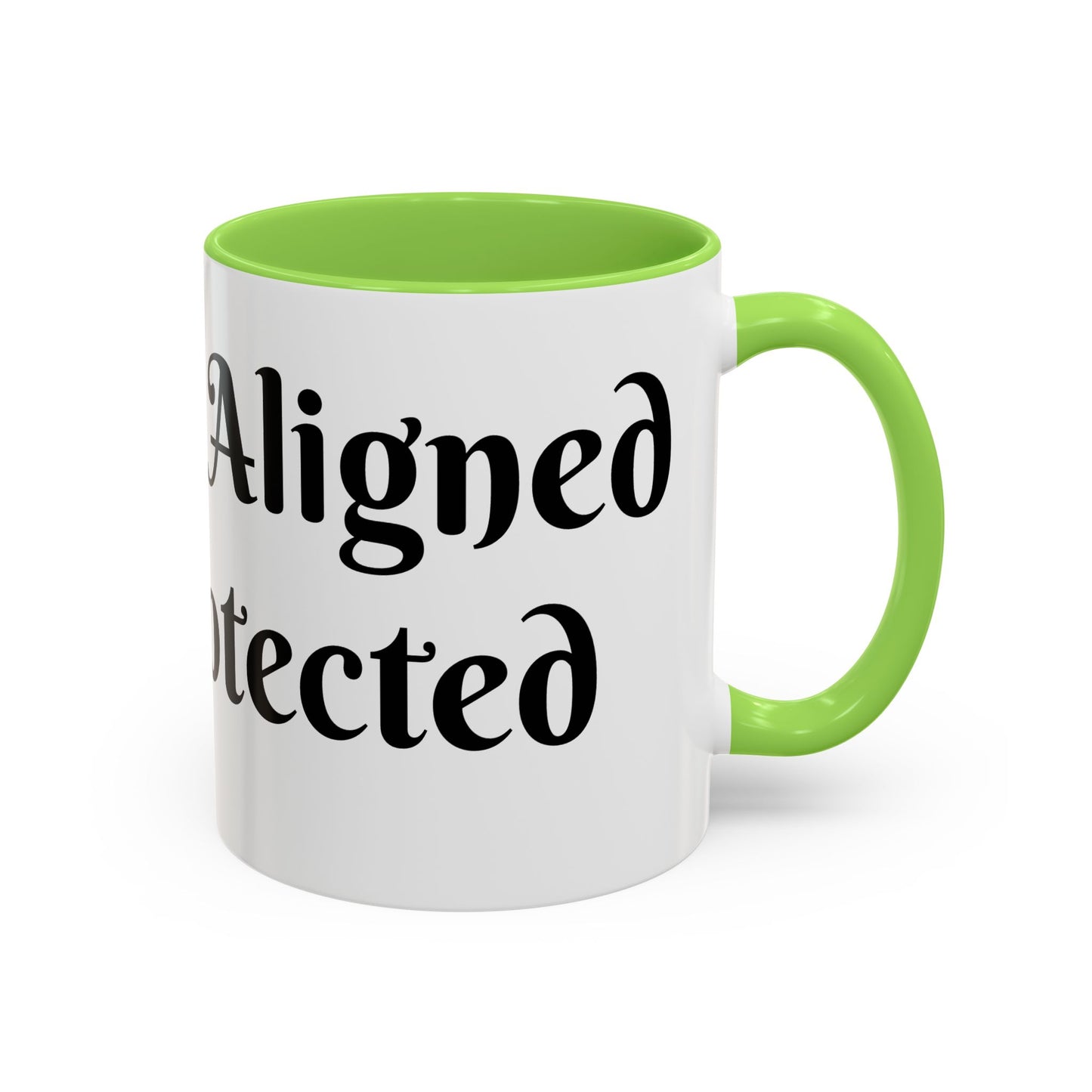 Divinely Aligned and Protected Mug Perfect for Coffee Lovers