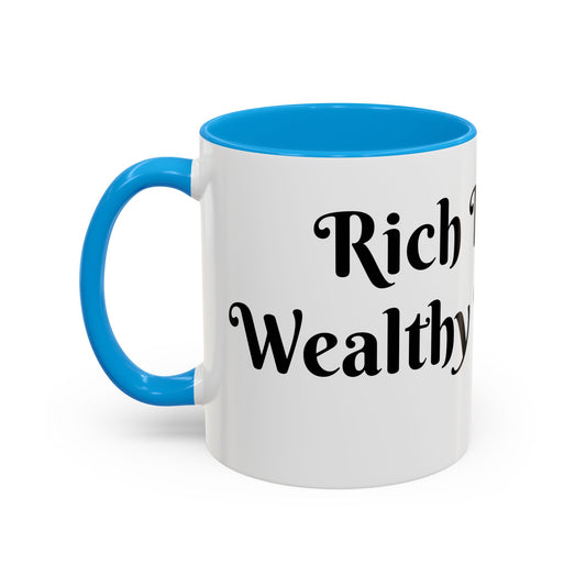 Rich in Spirit Wealthy by Design Mug Perfect for Conscious creators