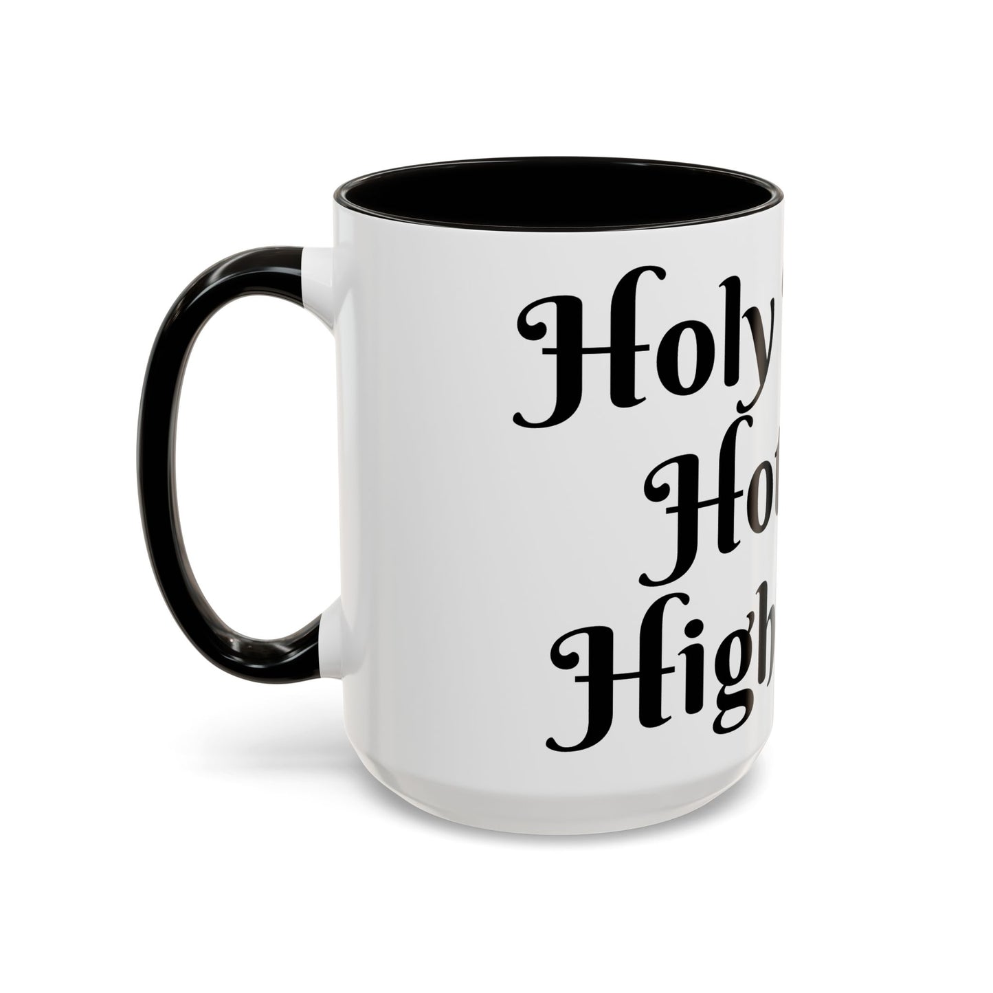Holy Water, Hot Tea, Higher Self Mug for Hot Beverages, Motivational Coffee Cup, Gift for Self-Care, Relaxation, Daily Affirmations, Home Office Decor