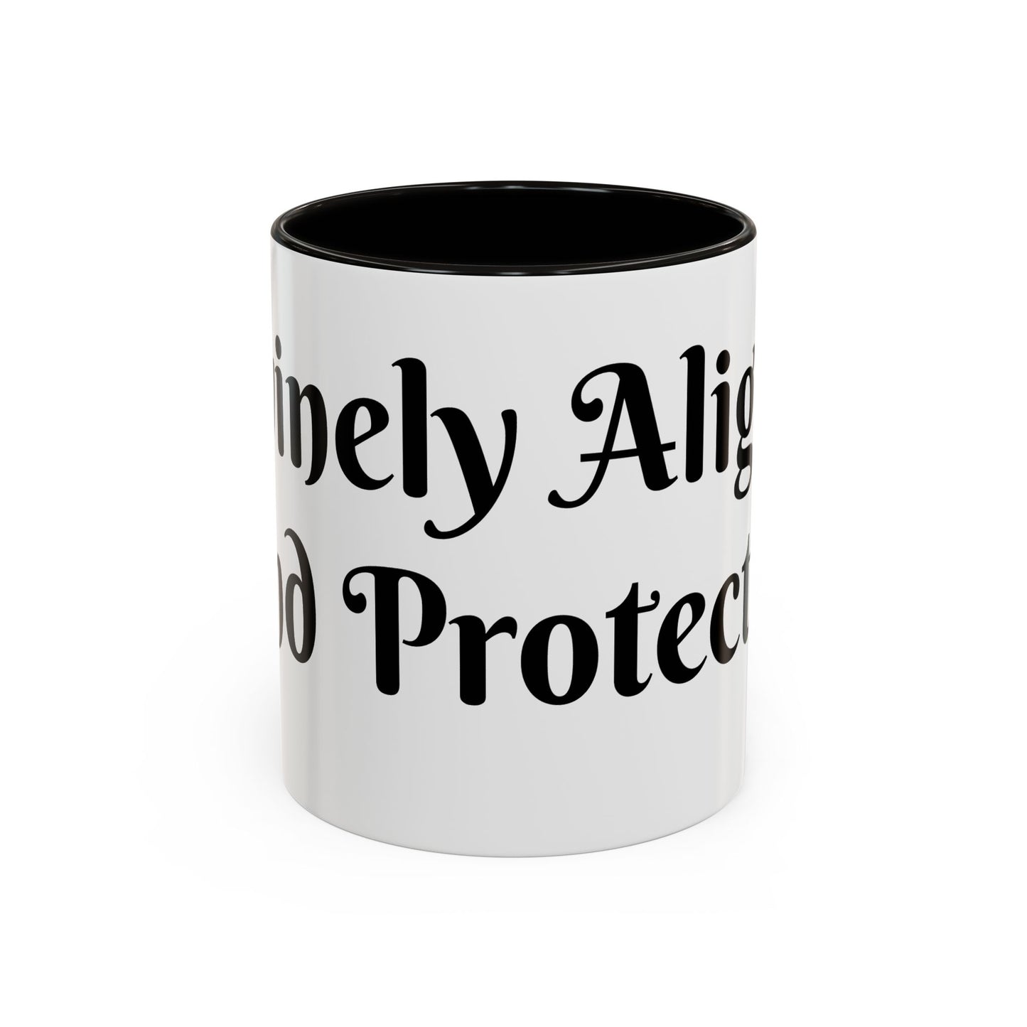 Divinely Aligned and Protected Mug Perfect for Coffee Lovers