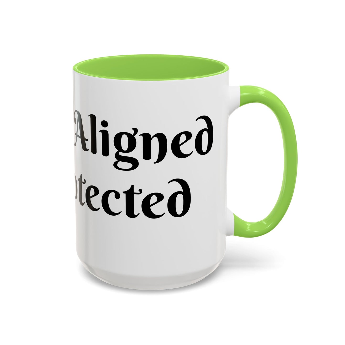 Divinely Aligned and Protected Mug Perfect for Coffee Lovers