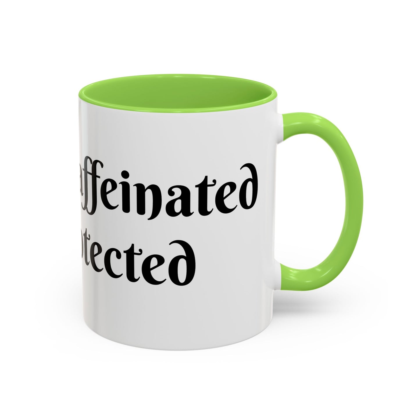 Divinely Caffeinated and Protected Mug Perfect for Coffee Lovers
