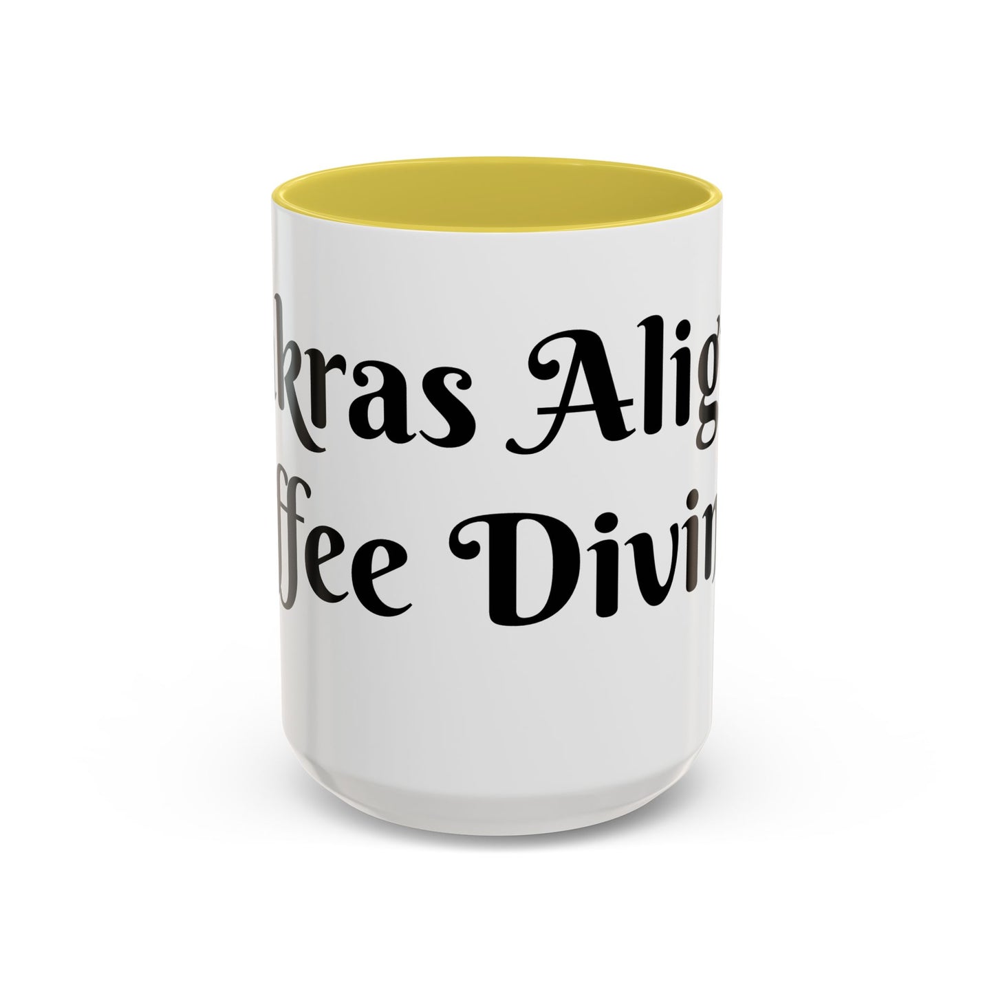 Chakras Aligned Coffee Divined Mug Perfect for Coffee Lovers