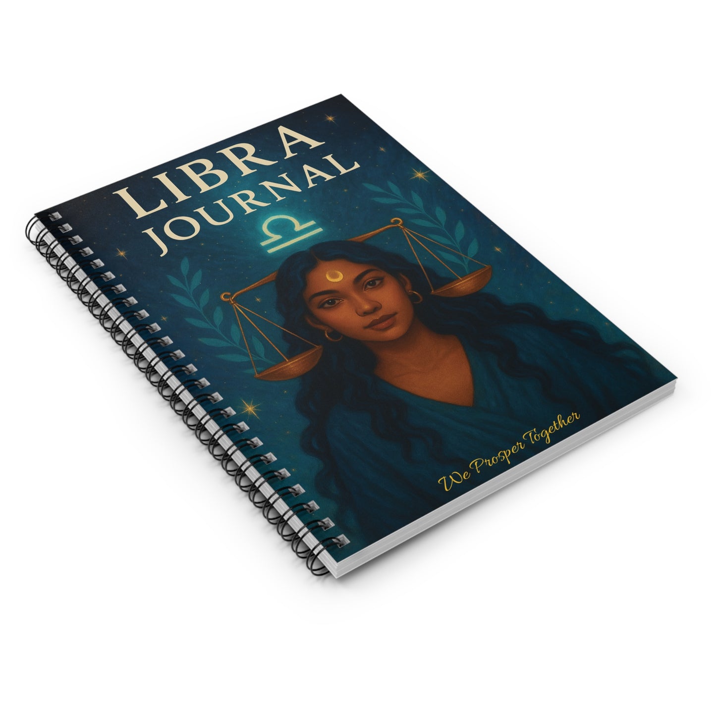 Libra Journal - Spiral Notebook