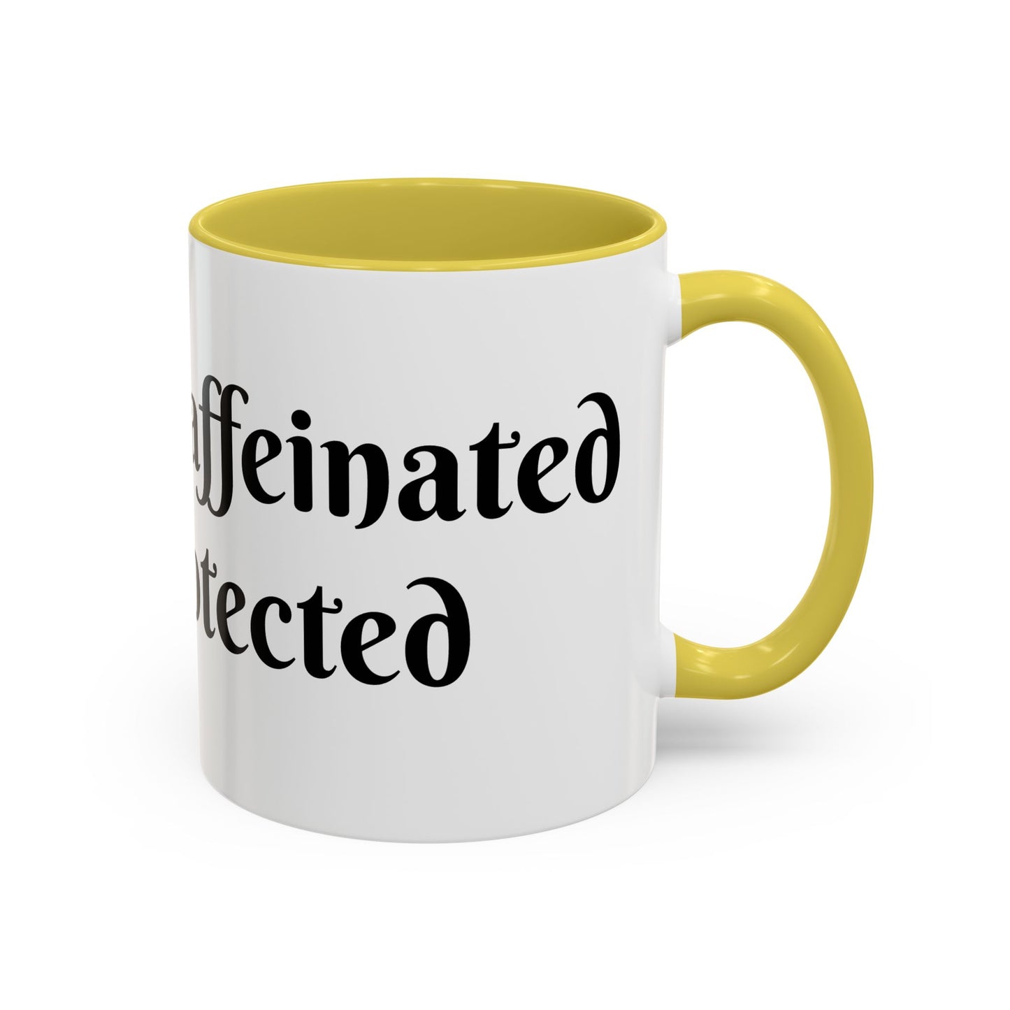 Divinely Caffeinated and Protected Mug Perfect for Coffee Lovers