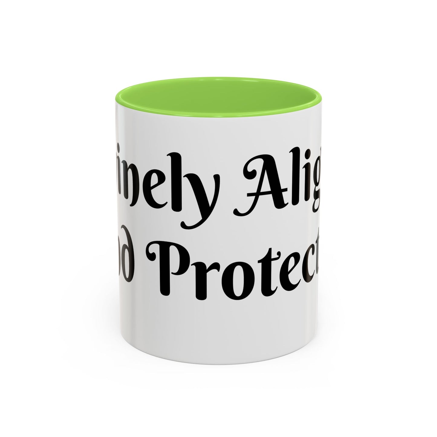 Divinely Aligned and Protected Mug Perfect for Coffee Lovers